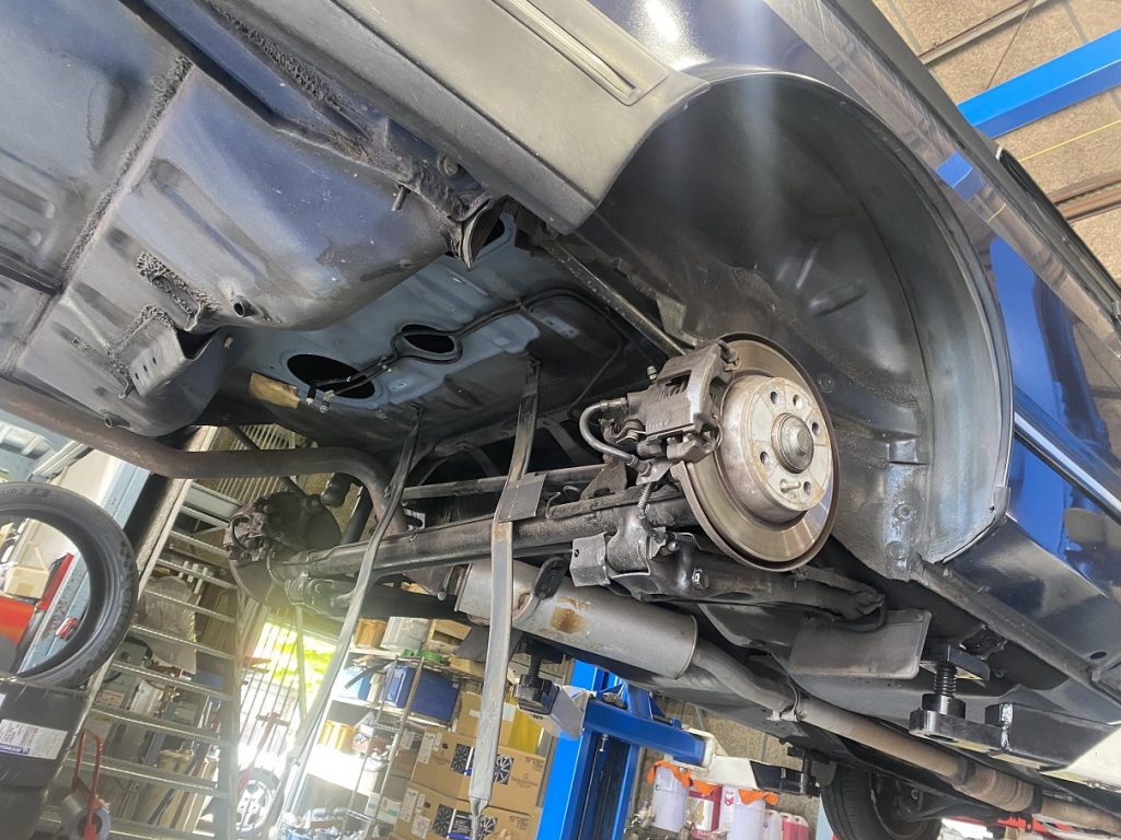 1993y SAAB900s cabriolet ガソリン漏れ修理 輸入車の修理・車検・整備のDTSブログ